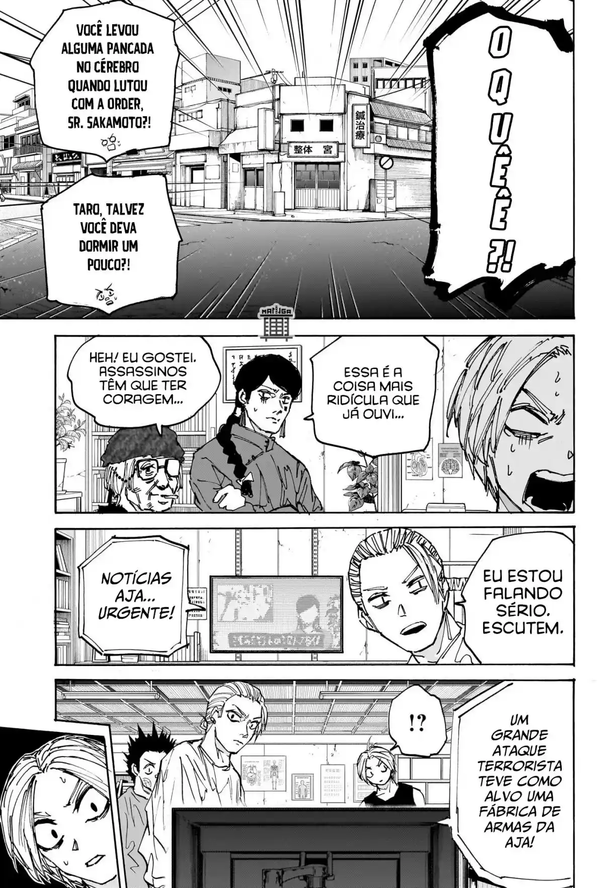 Read Sakamoto Days Português Manga Online