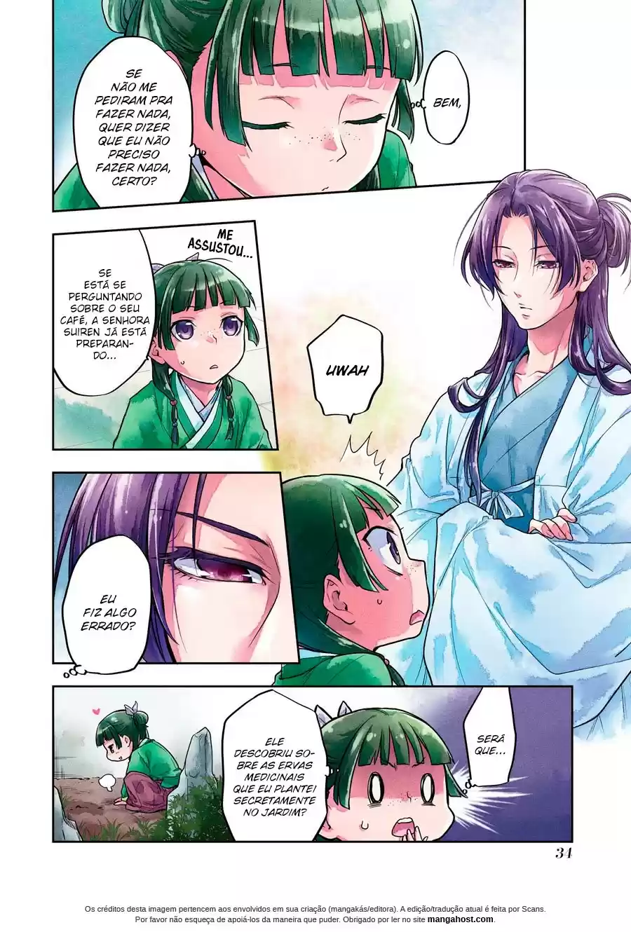 Read The Apothecary Diaries Português Manga Online