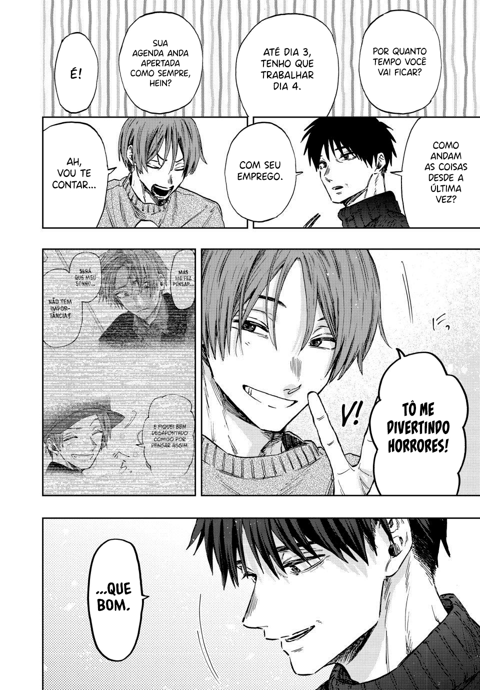 Read The Fragrant Flower Blooms with Dignity Português Manga Online