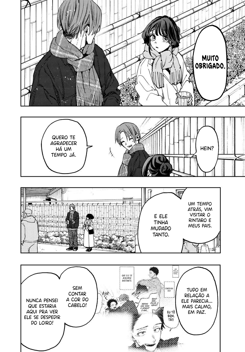 Read The Fragrant Flower Blooms with Dignity Português Manga Online