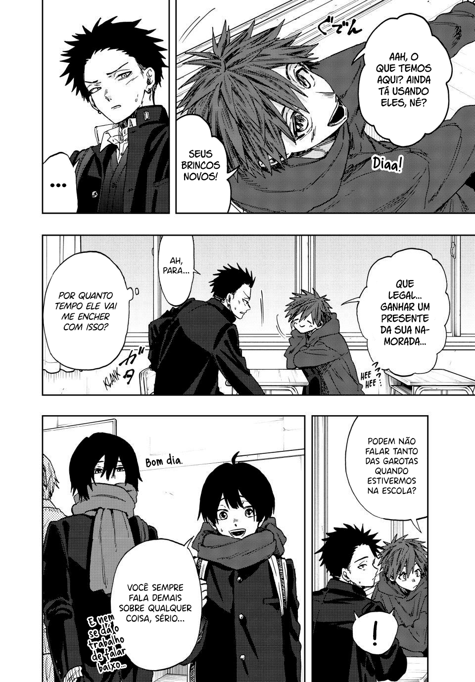 Read The Fragrant Flower Blooms with Dignity Português Manga Online