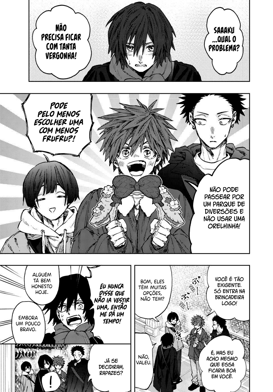 Read The Fragrant Flower Blooms with Dignity Português Manga Online