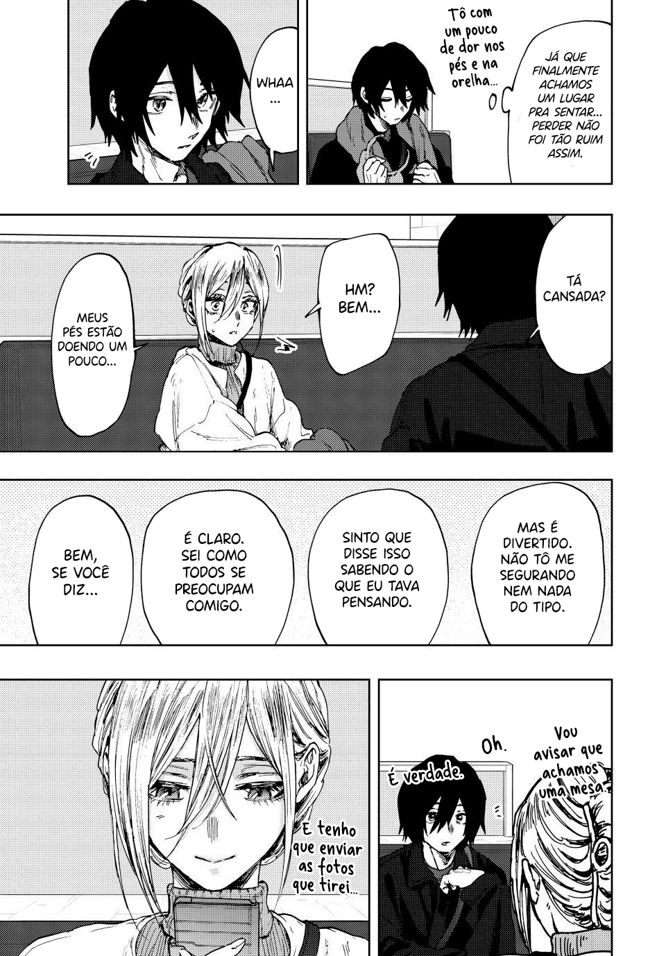 Read The Fragrant Flower Blooms with Dignity Português Manga Online