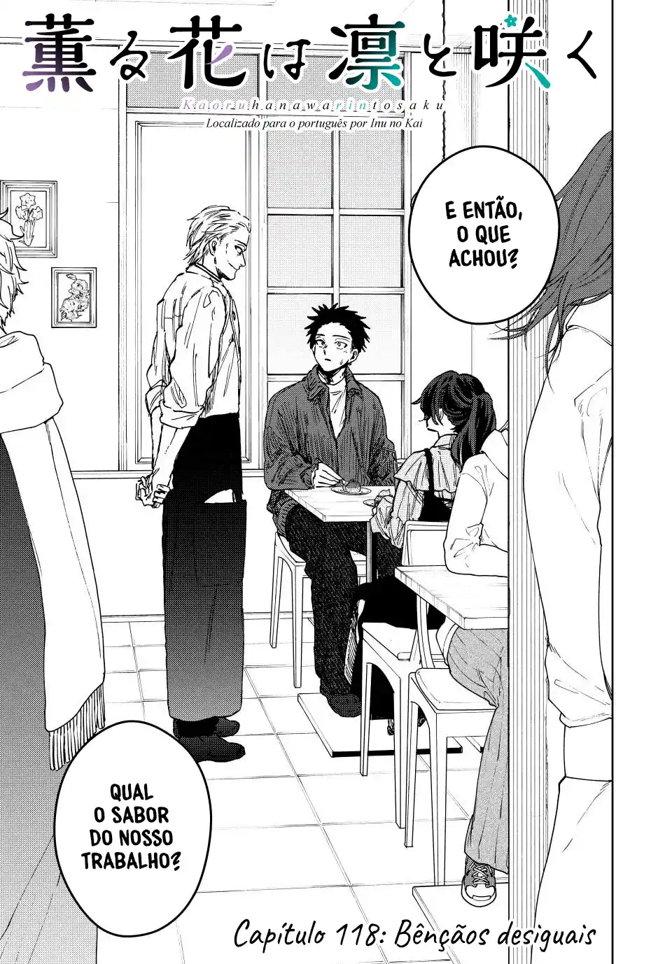 Read The Fragrant Flower Blooms with Dignity Português Manga Online