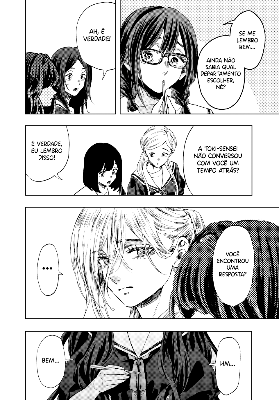 Read The Fragrant Flower Blooms with Dignity Português Manga Online