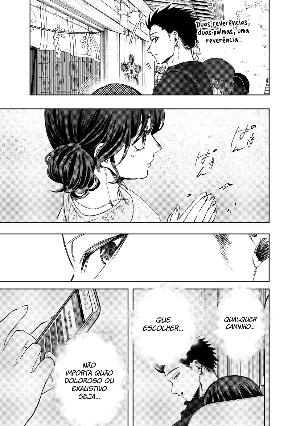 Read The Fragrant Flower Blooms with Dignity Português Manga Online