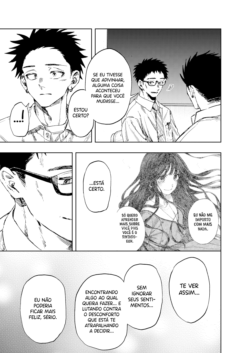 Read The Fragrant Flower Blooms with Dignity Português Manga Online