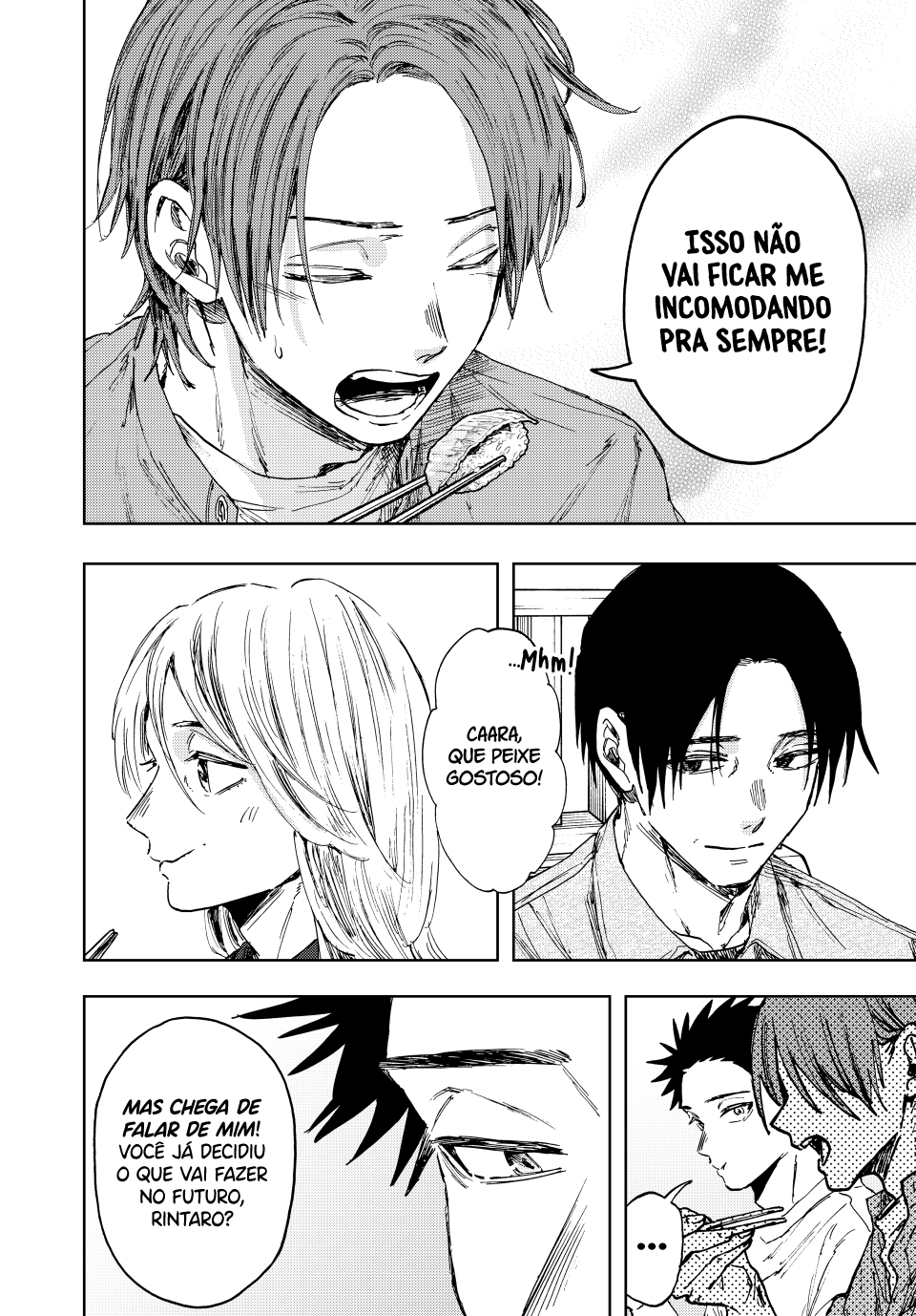 Read The Fragrant Flower Blooms with Dignity Português Manga Online