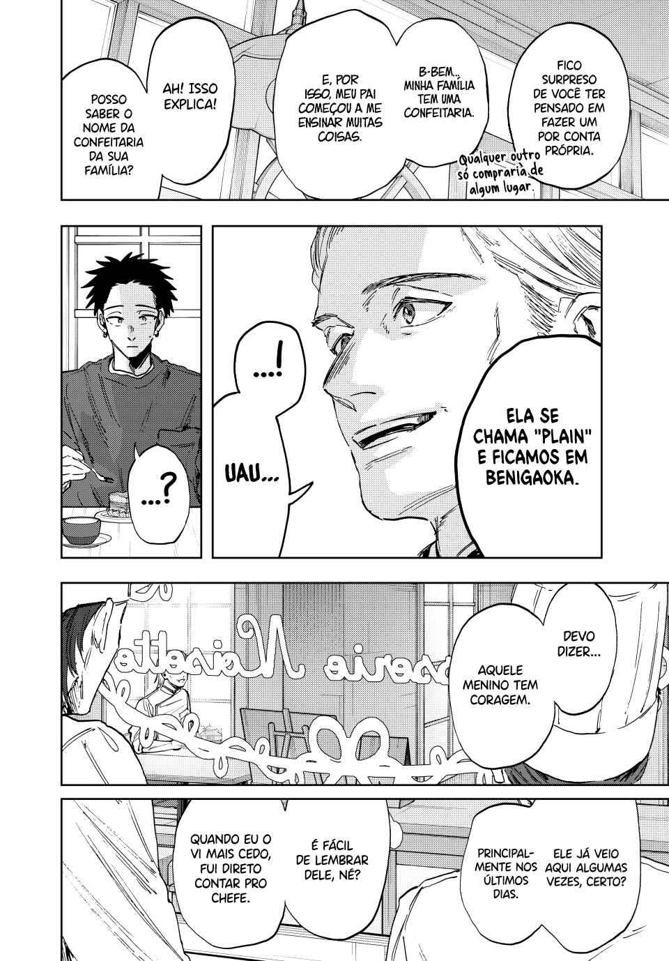 Read The Fragrant Flower Blooms with Dignity Português Manga Online