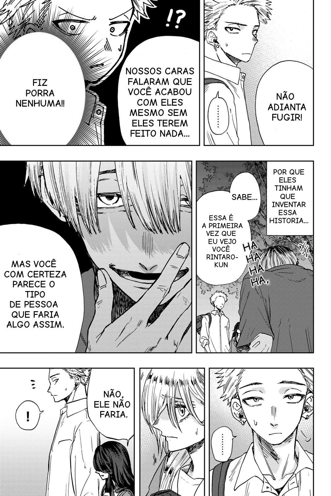 Read The Fragrant Flower Blooms with Dignity Português Manga Online
