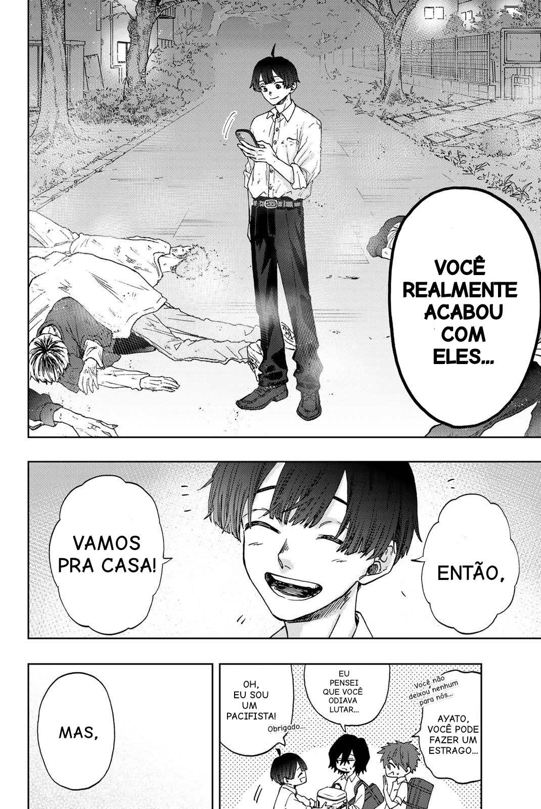 Read The Fragrant Flower Blooms with Dignity Português Manga Online