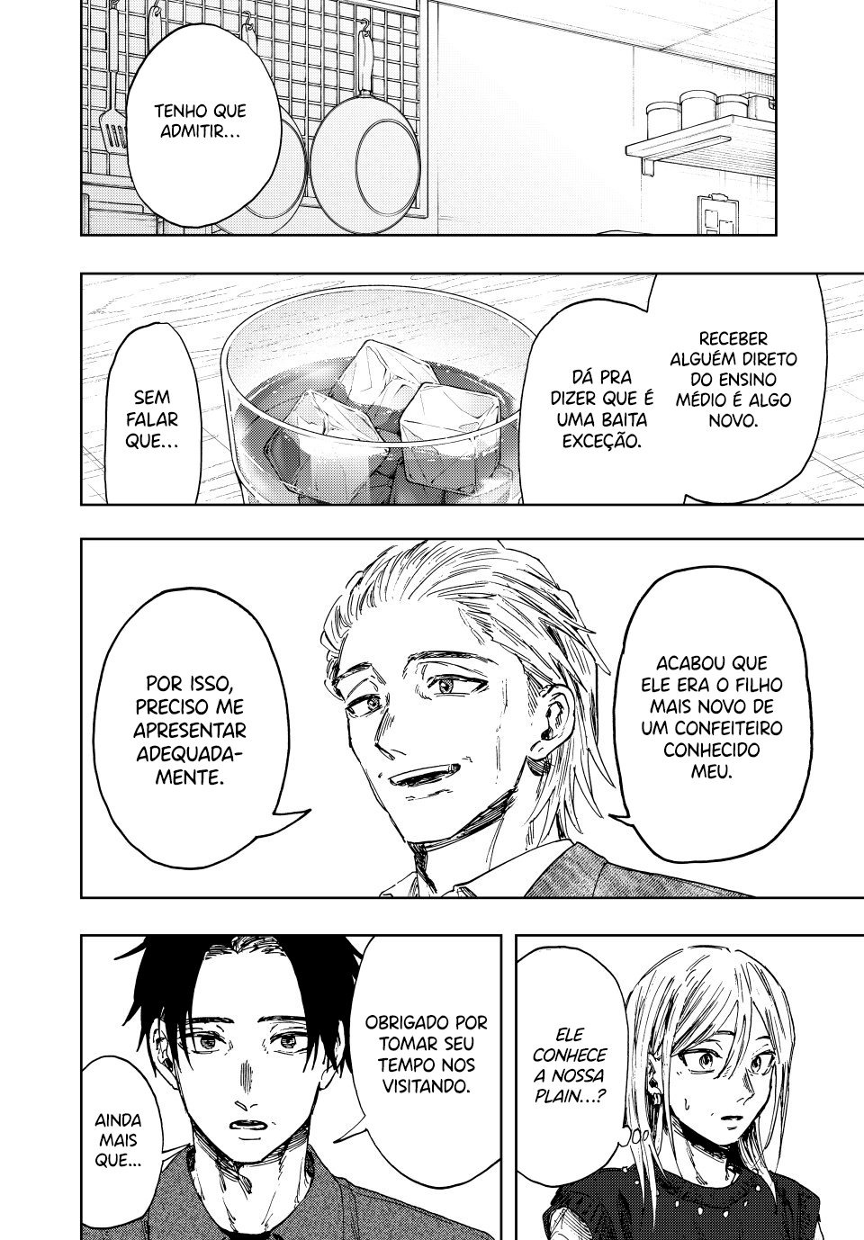 Read The Fragrant Flower Blooms with Dignity Português Manga Online