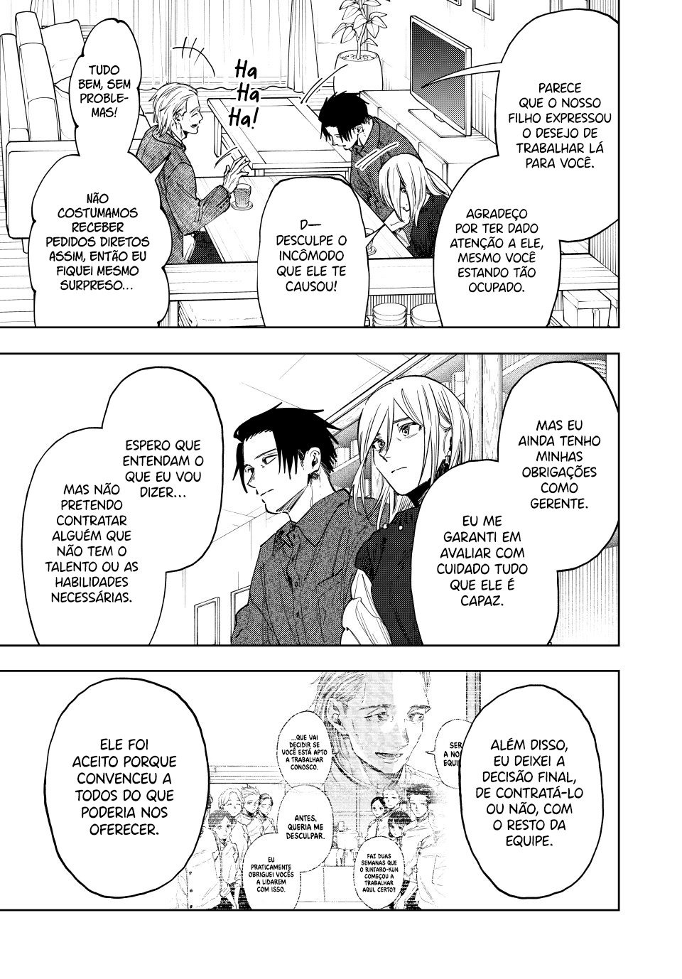 Read The Fragrant Flower Blooms with Dignity Português Manga Online