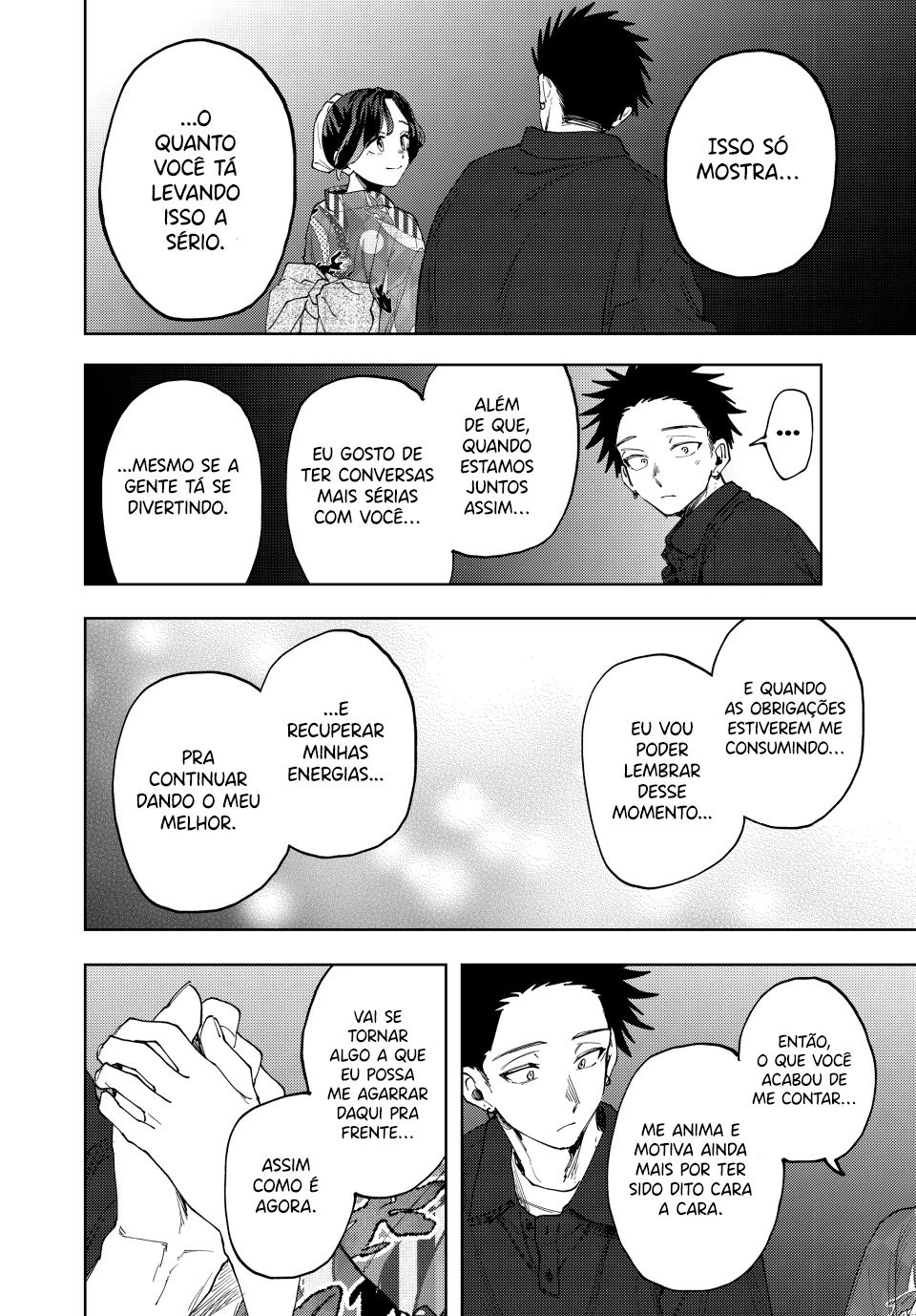 Read The Fragrant Flower Blooms with Dignity Português Manga Online