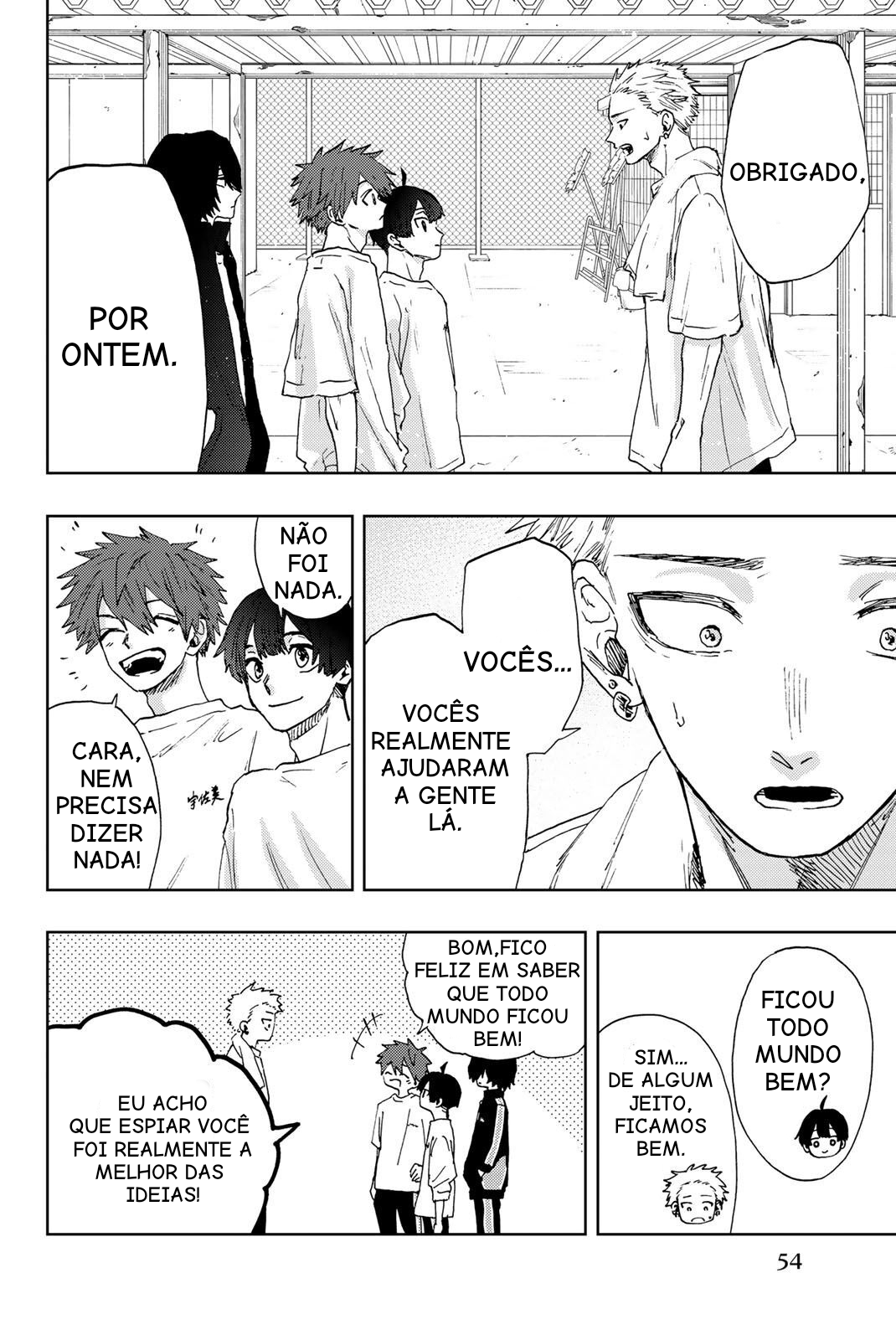Read The Fragrant Flower Blooms with Dignity Português Manga Online