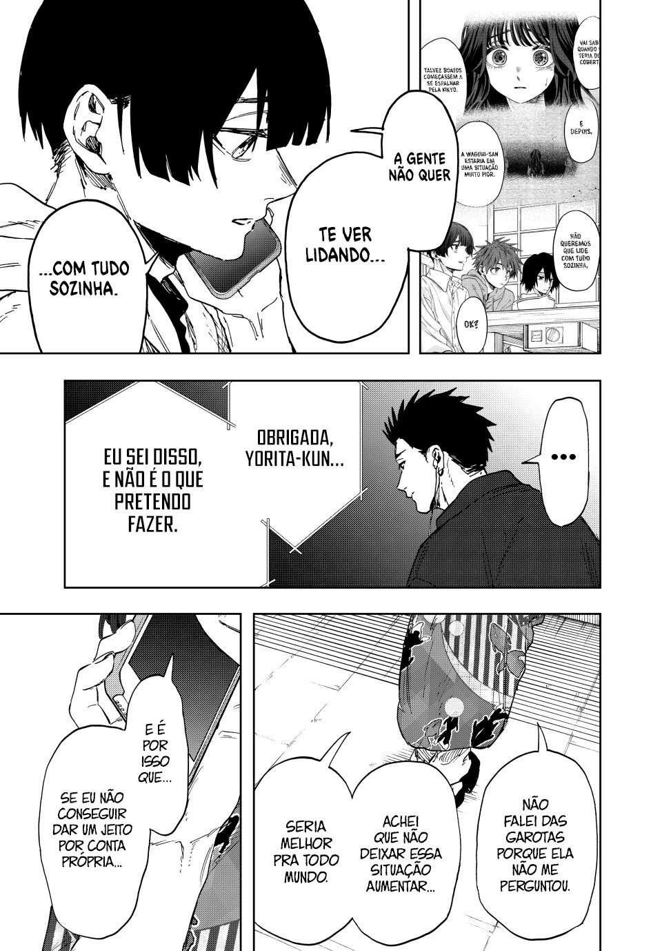 Read The Fragrant Flower Blooms with Dignity Português Manga Online