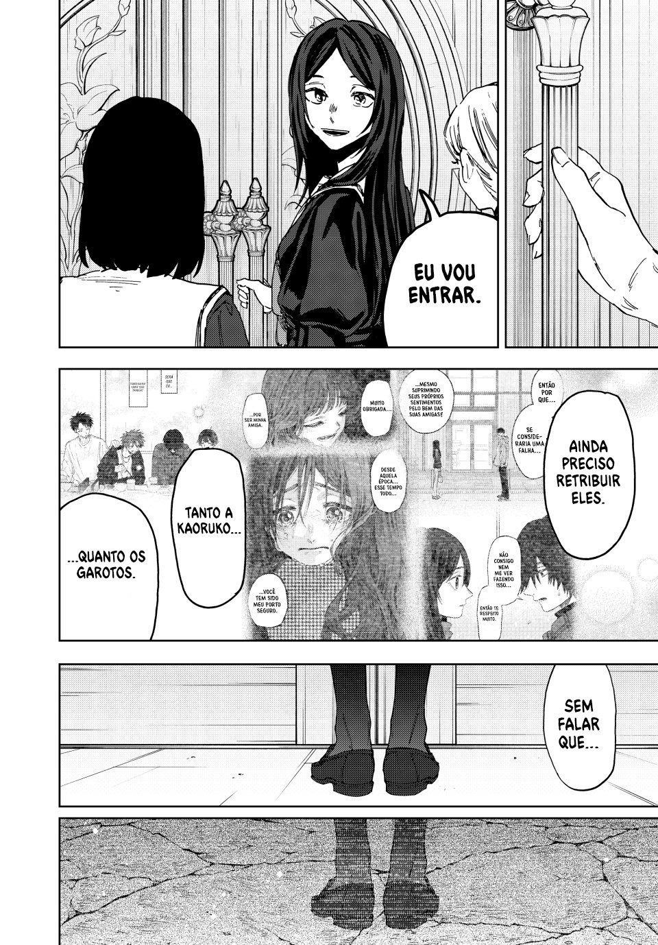 Read The Fragrant Flower Blooms with Dignity Português Manga Online