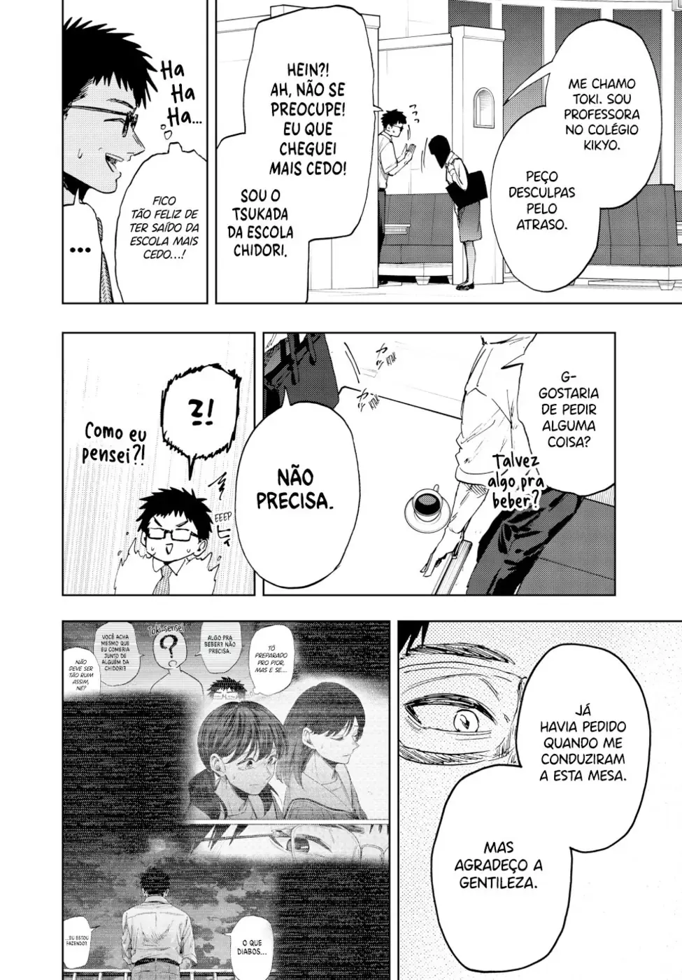 Read The Fragrant Flower Blooms with Dignity Português Manga Online