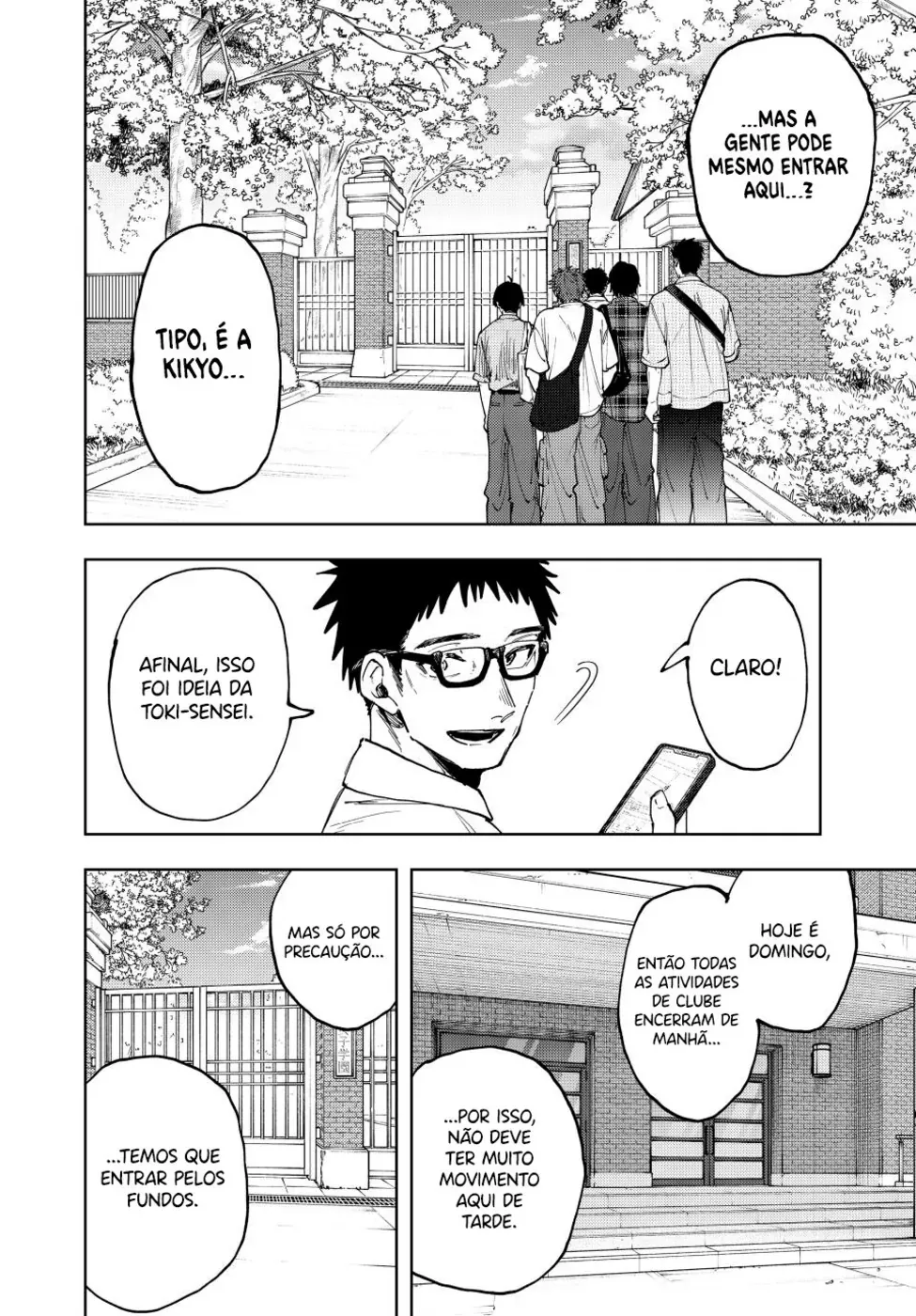 Read The Fragrant Flower Blooms with Dignity Português Manga Online