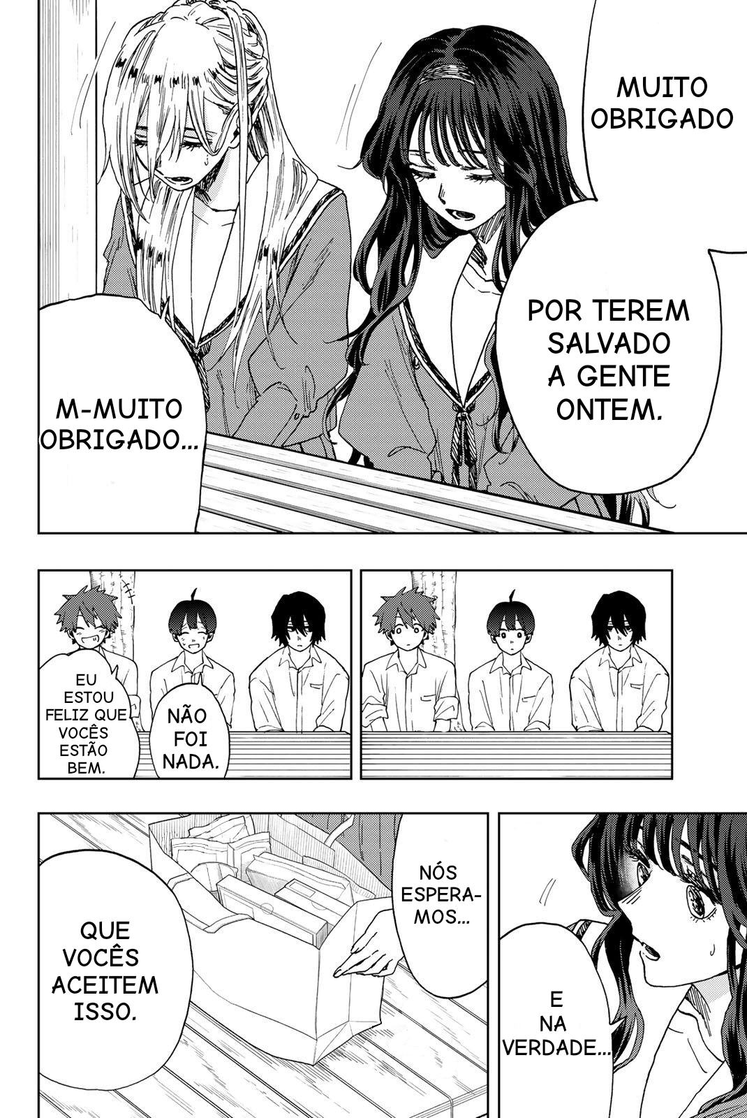 Read The Fragrant Flower Blooms with Dignity Português Manga Online