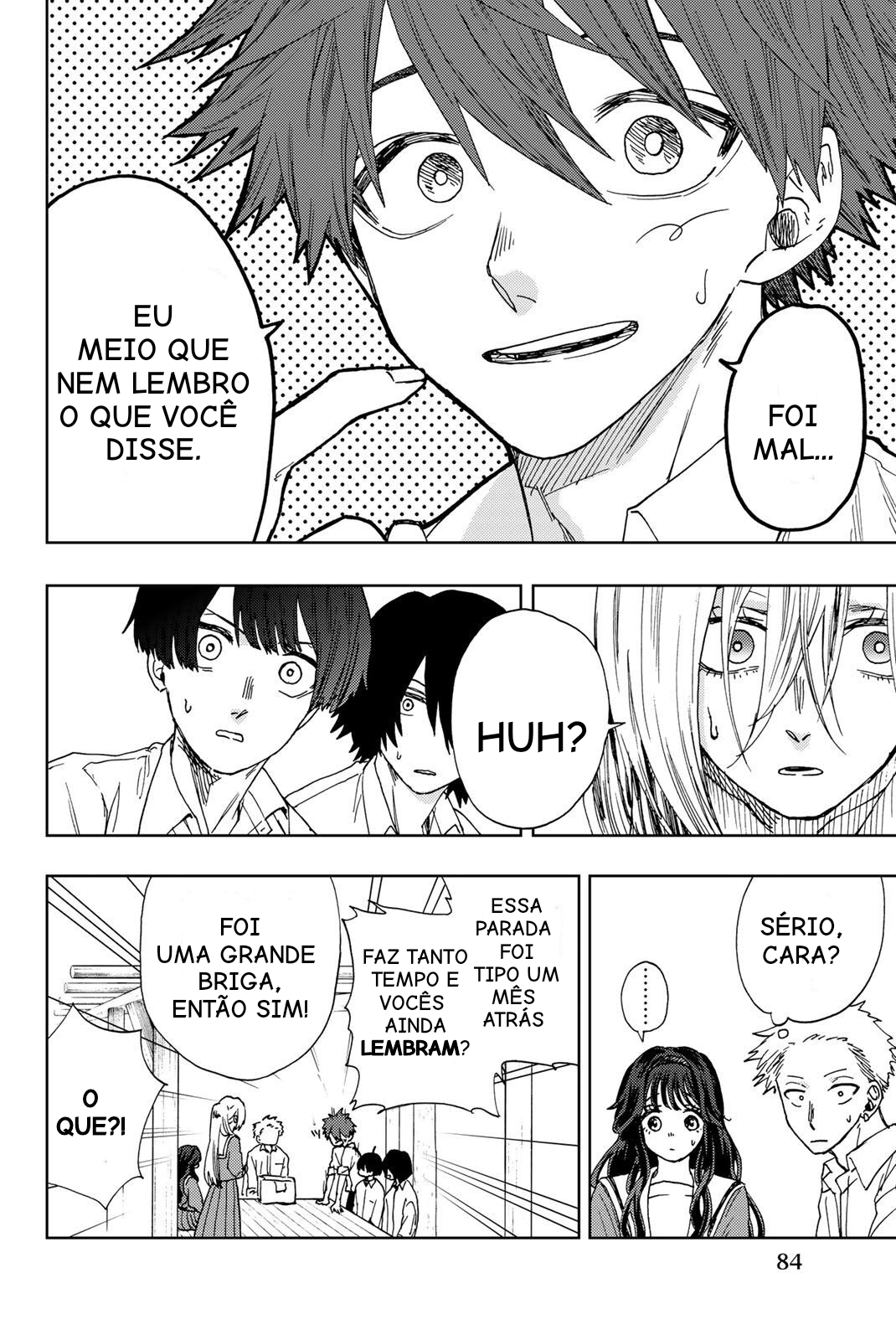 Read The Fragrant Flower Blooms with Dignity Português Manga Online