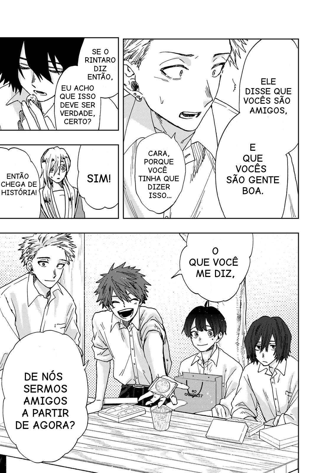 Read The Fragrant Flower Blooms with Dignity Português Manga Online
