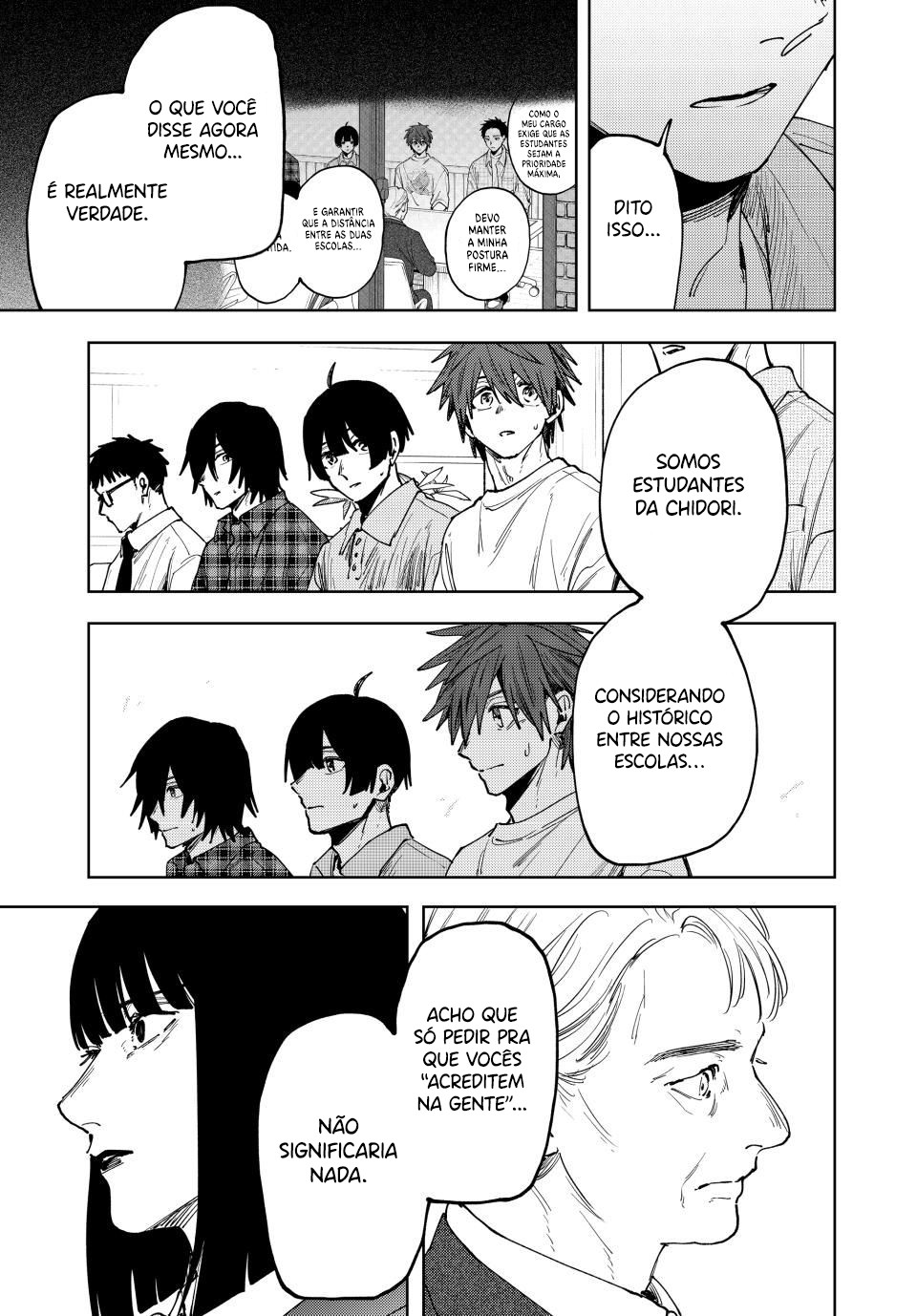 Read The Fragrant Flower Blooms with Dignity Português Manga Online