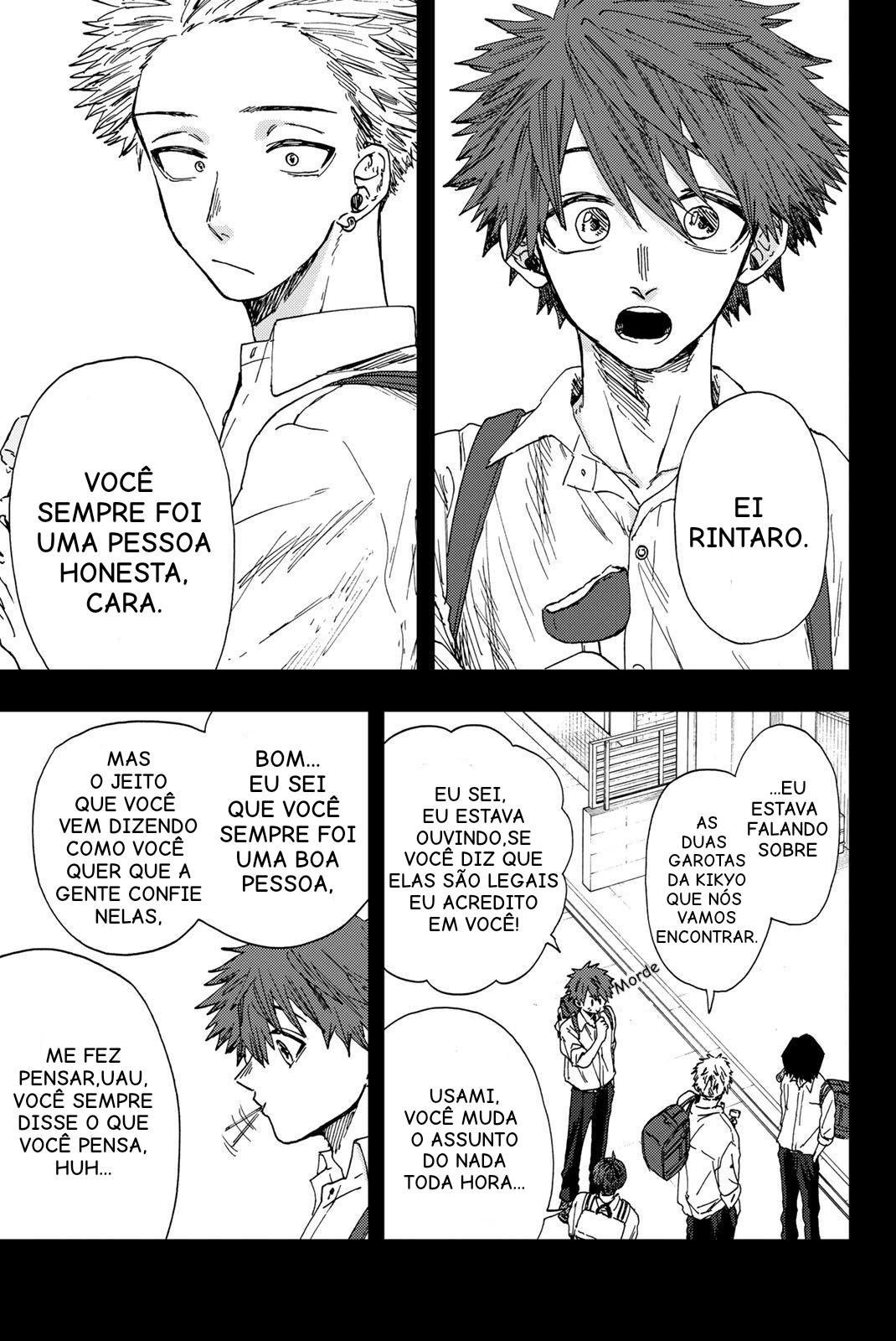 Read The Fragrant Flower Blooms with Dignity Português Manga Online