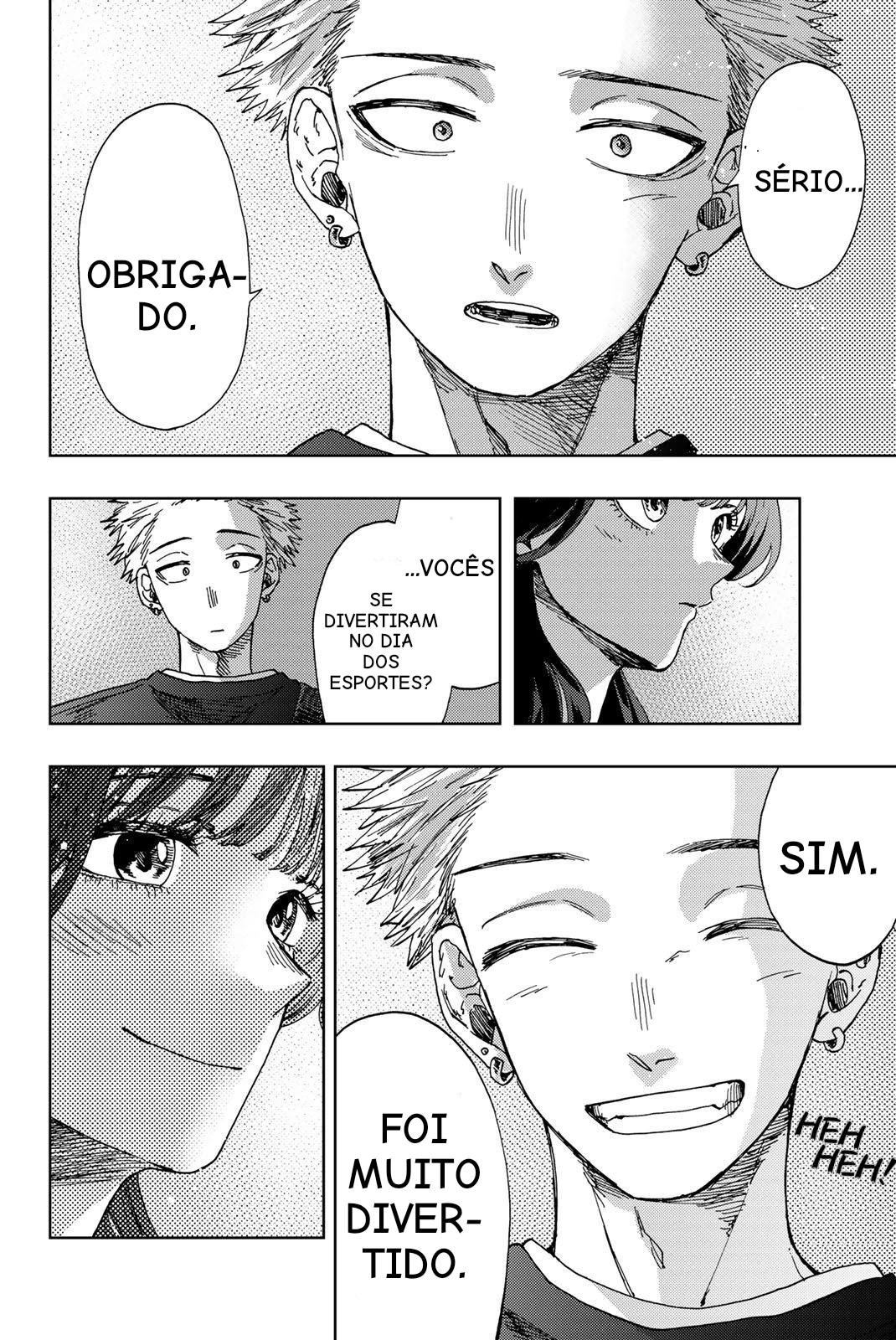 Read The Fragrant Flower Blooms with Dignity Português Manga Online