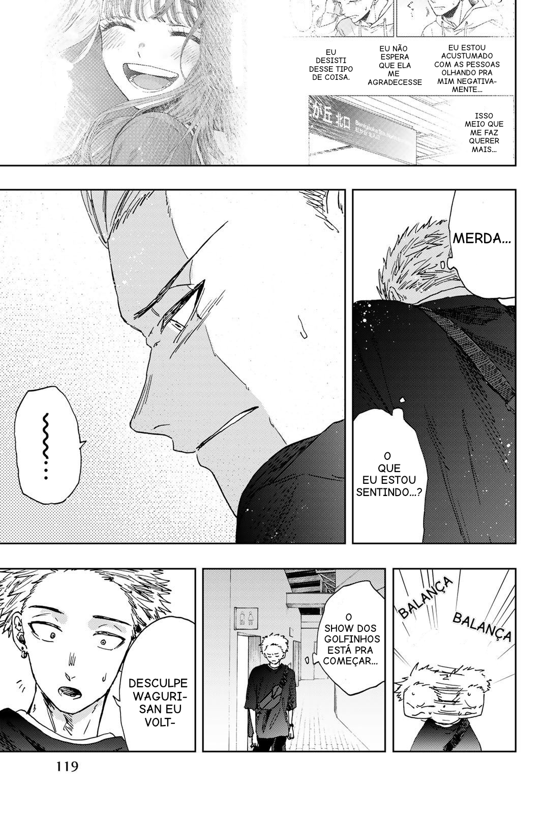 Read The Fragrant Flower Blooms with Dignity Português Manga Online