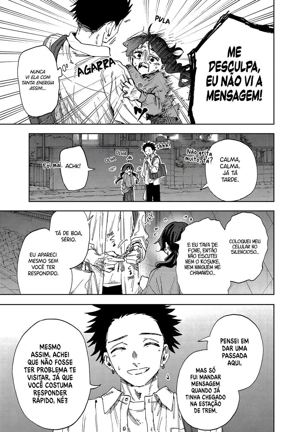 Read The Fragrant Flower Blooms with Dignity Português Manga Online