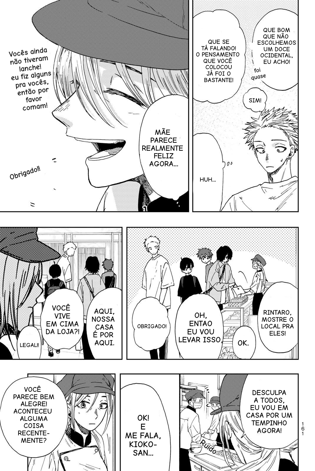 Read The Fragrant Flower Blooms with Dignity Português Manga Online