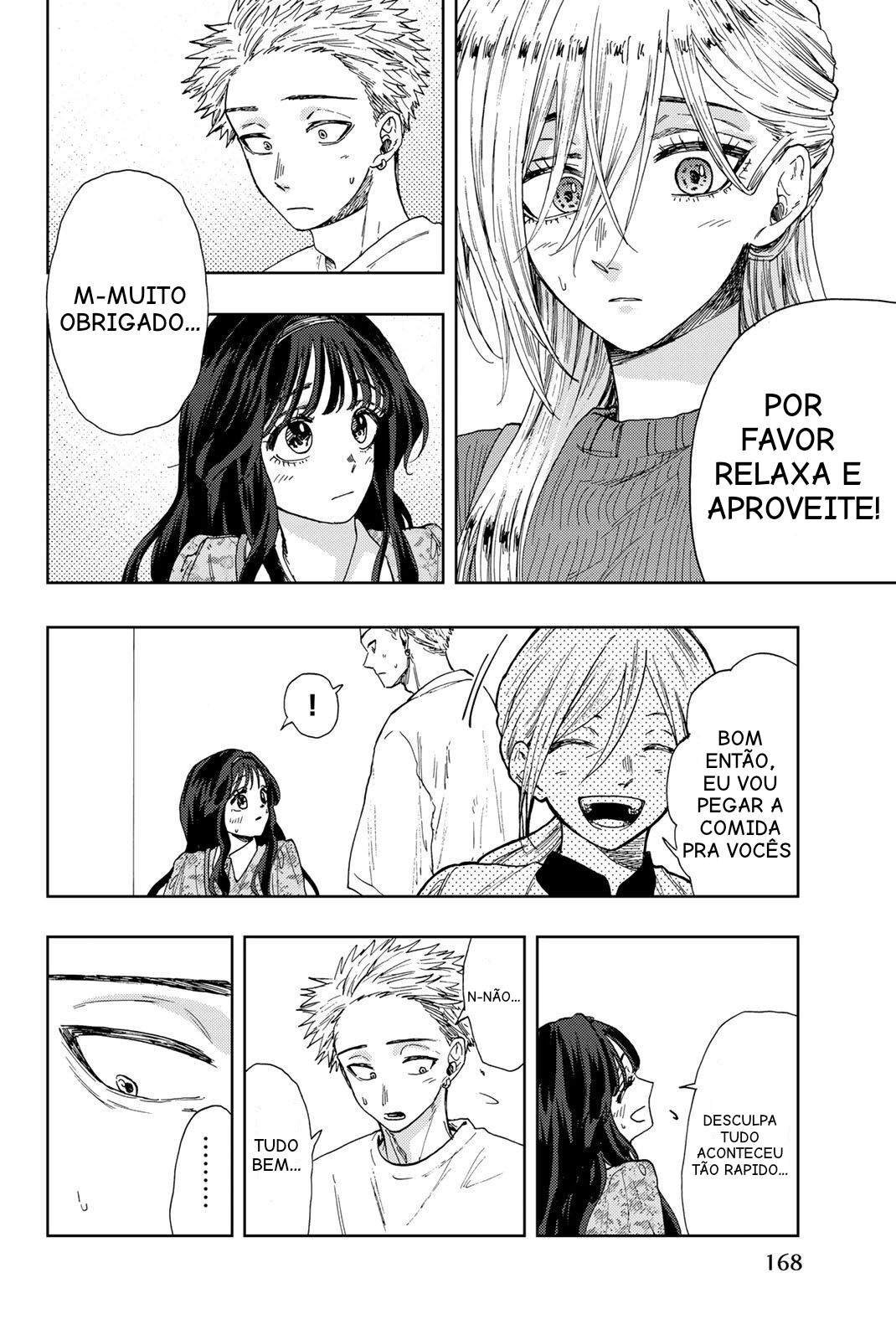 Read The Fragrant Flower Blooms with Dignity Português Manga Online