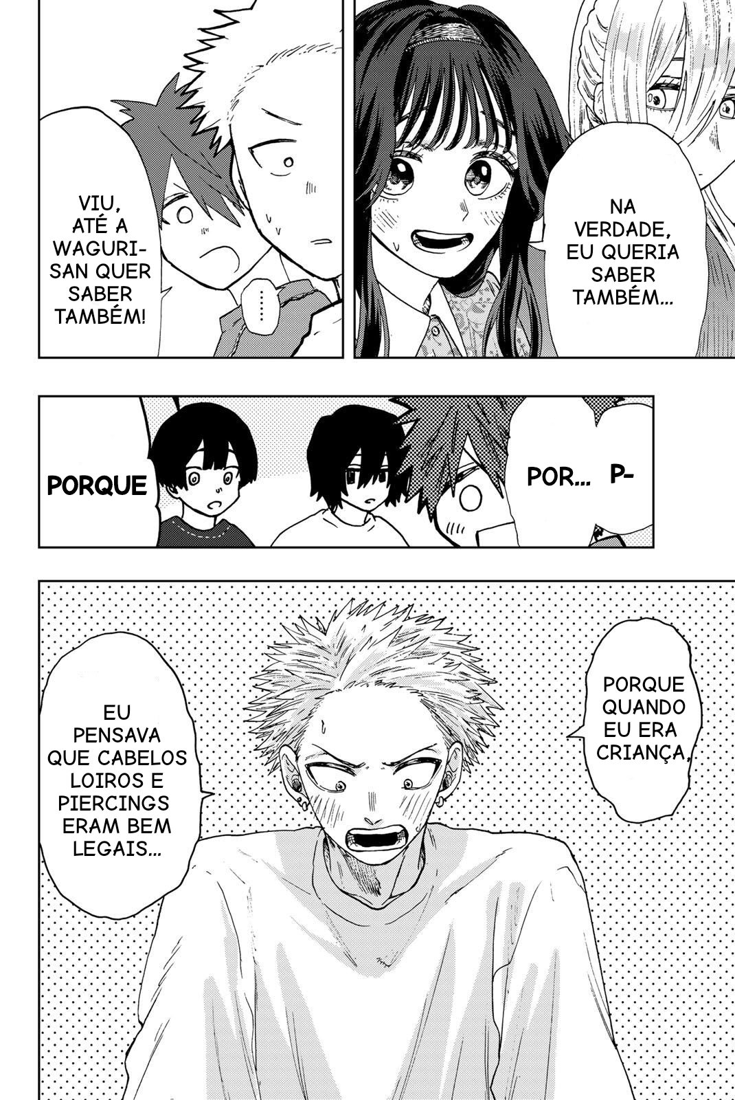 Read The Fragrant Flower Blooms with Dignity Português Manga Online