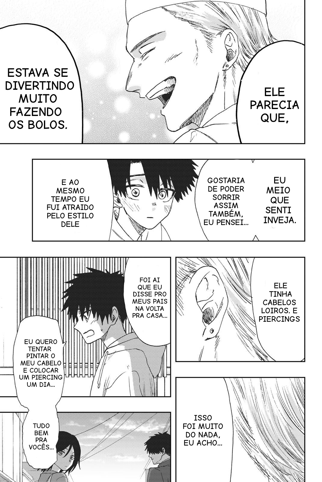 Read The Fragrant Flower Blooms with Dignity Português Manga Online