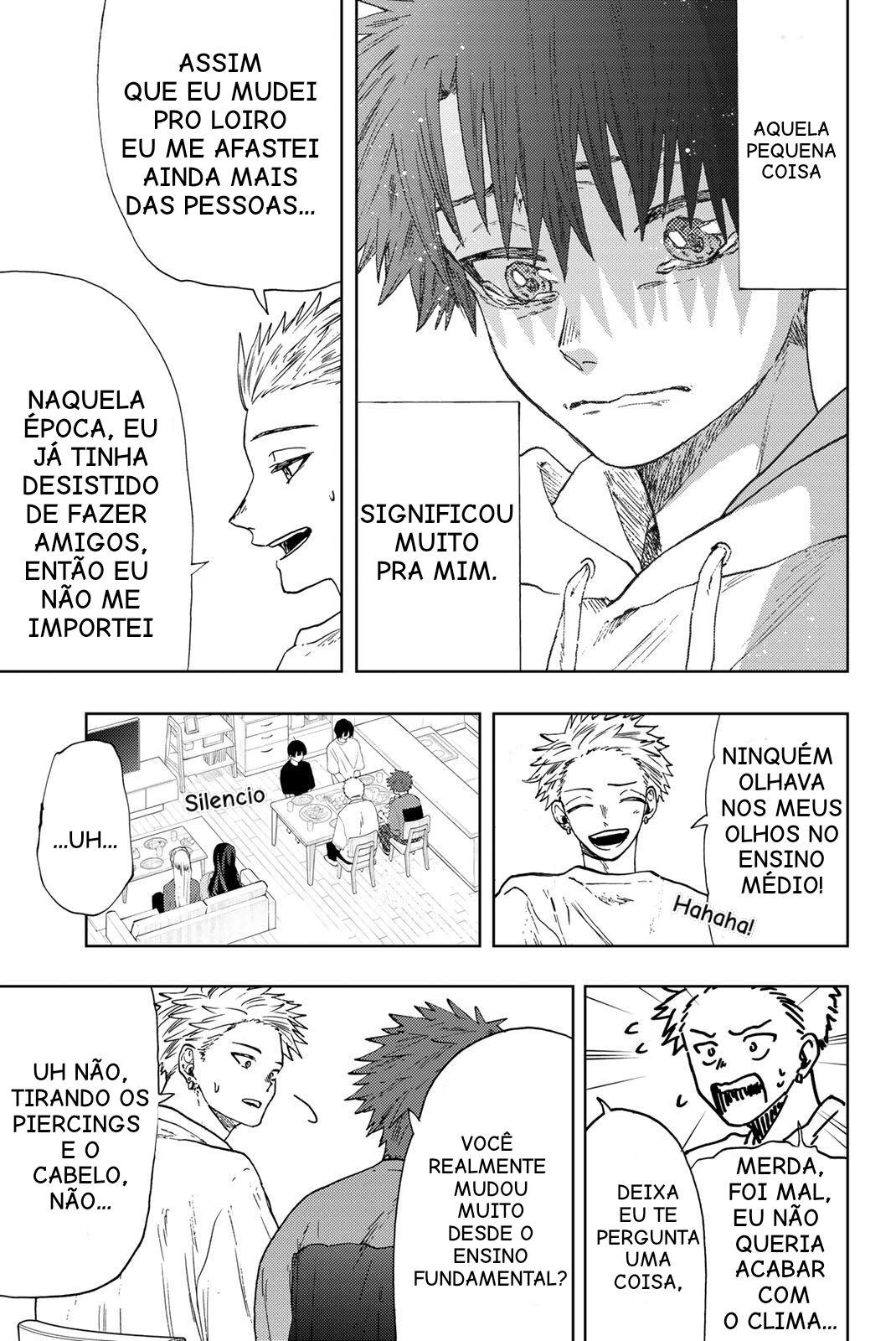 Read The Fragrant Flower Blooms with Dignity Português Manga Online
