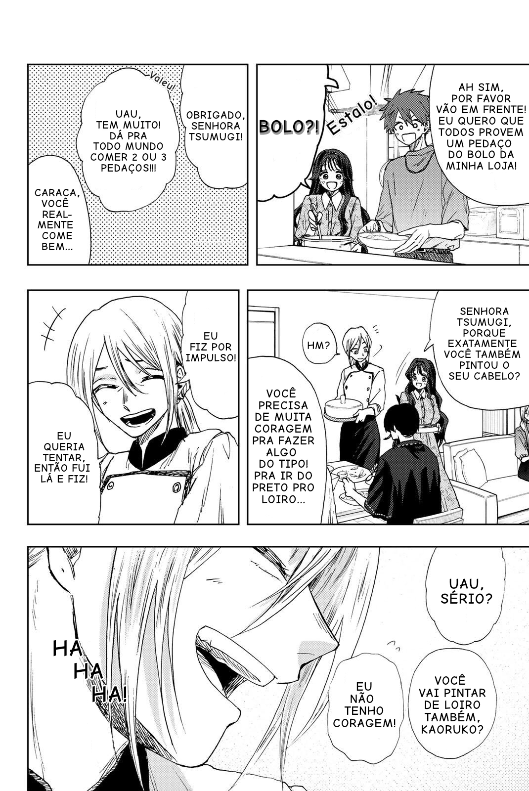 Read The Fragrant Flower Blooms with Dignity Português Manga Online