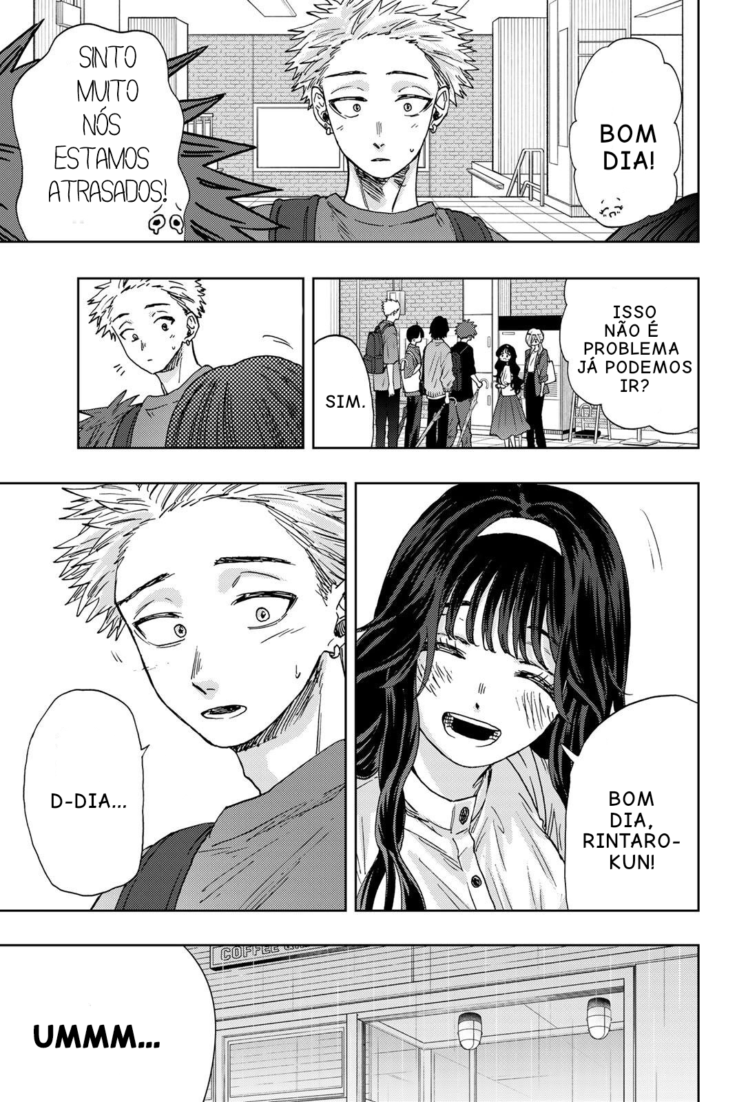 Read The Fragrant Flower Blooms with Dignity Português Manga Online