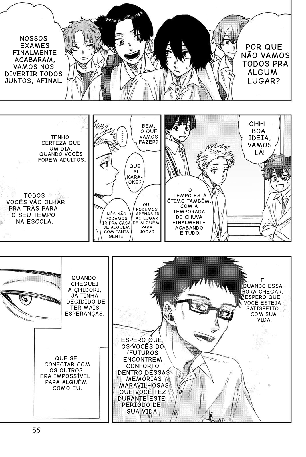 Read The Fragrant Flower Blooms with Dignity Português Manga Online