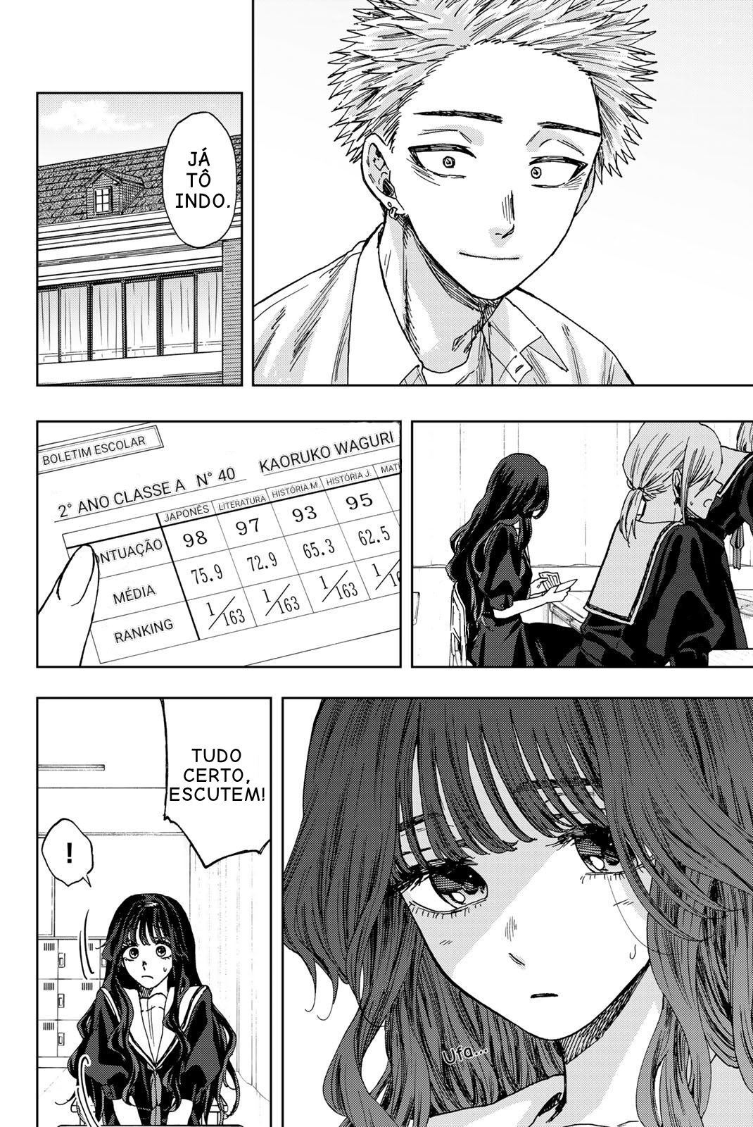 Read The Fragrant Flower Blooms with Dignity Português Manga Online
