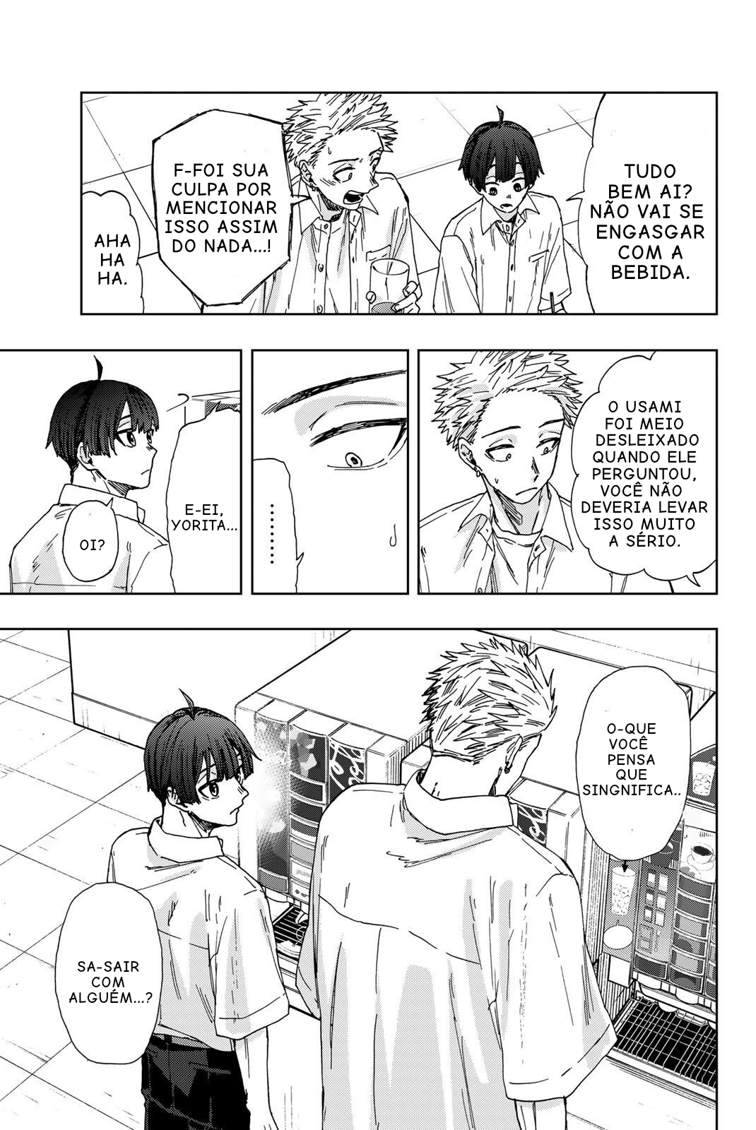 Read The Fragrant Flower Blooms with Dignity Português Manga Online