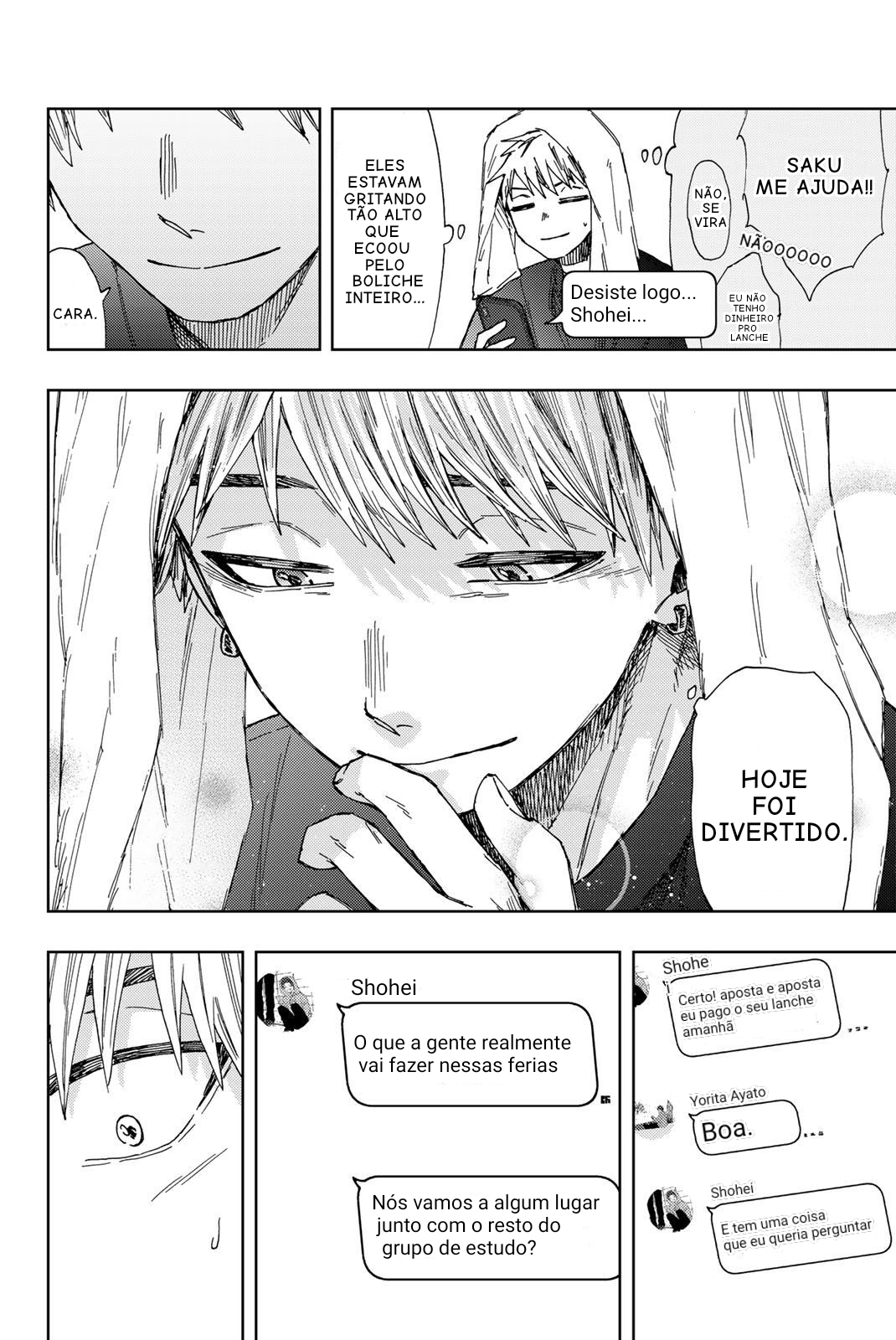 Read The Fragrant Flower Blooms with Dignity Português Manga Online