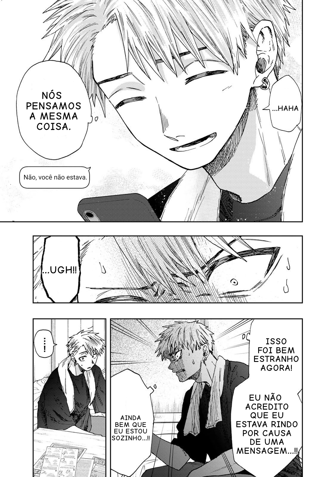 Read The Fragrant Flower Blooms with Dignity Português Manga Online