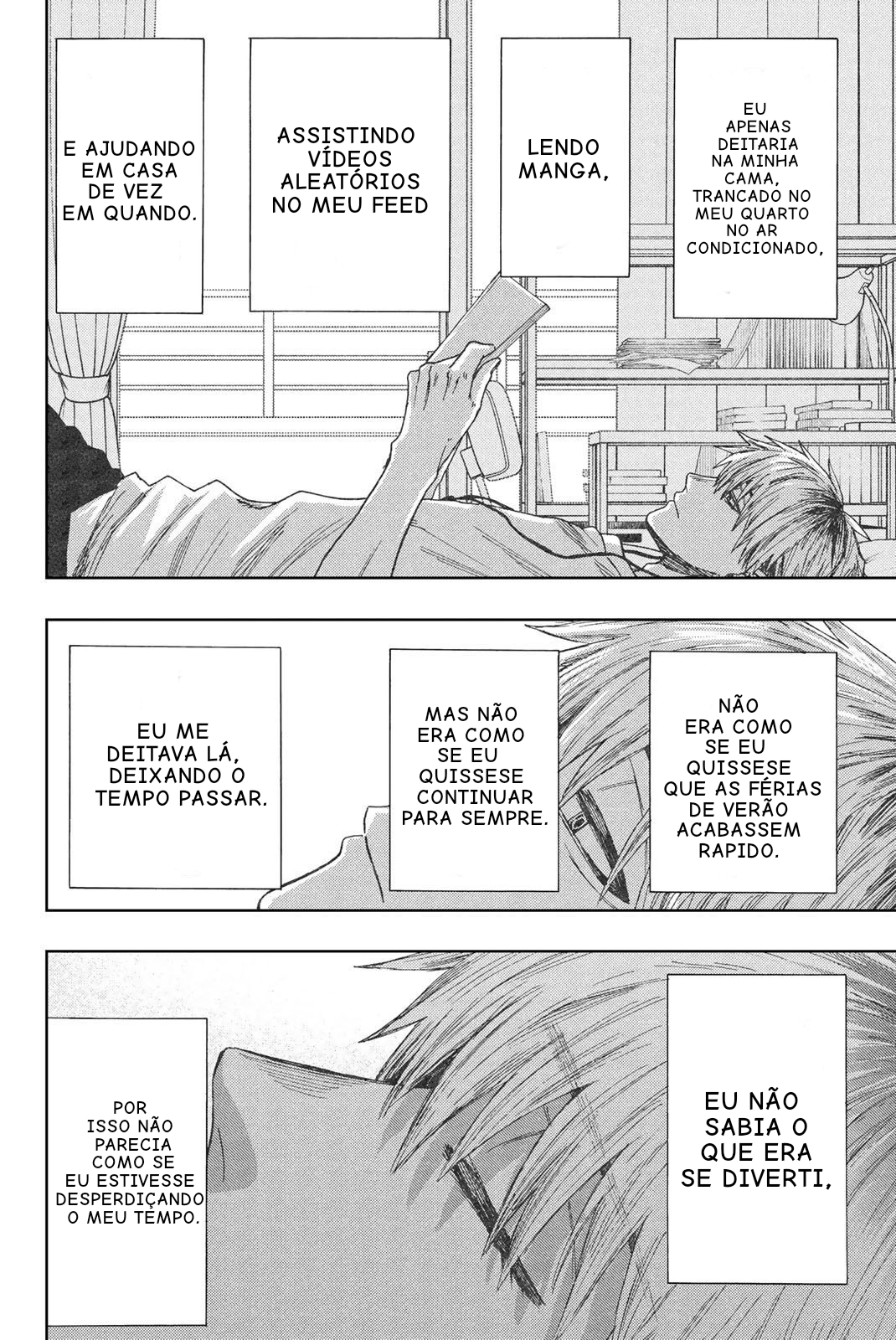 Read The Fragrant Flower Blooms with Dignity Português Manga Online