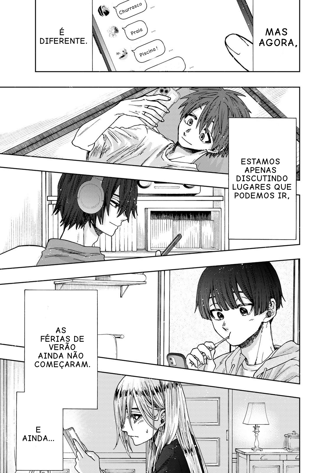 Read The Fragrant Flower Blooms with Dignity Português Manga Online