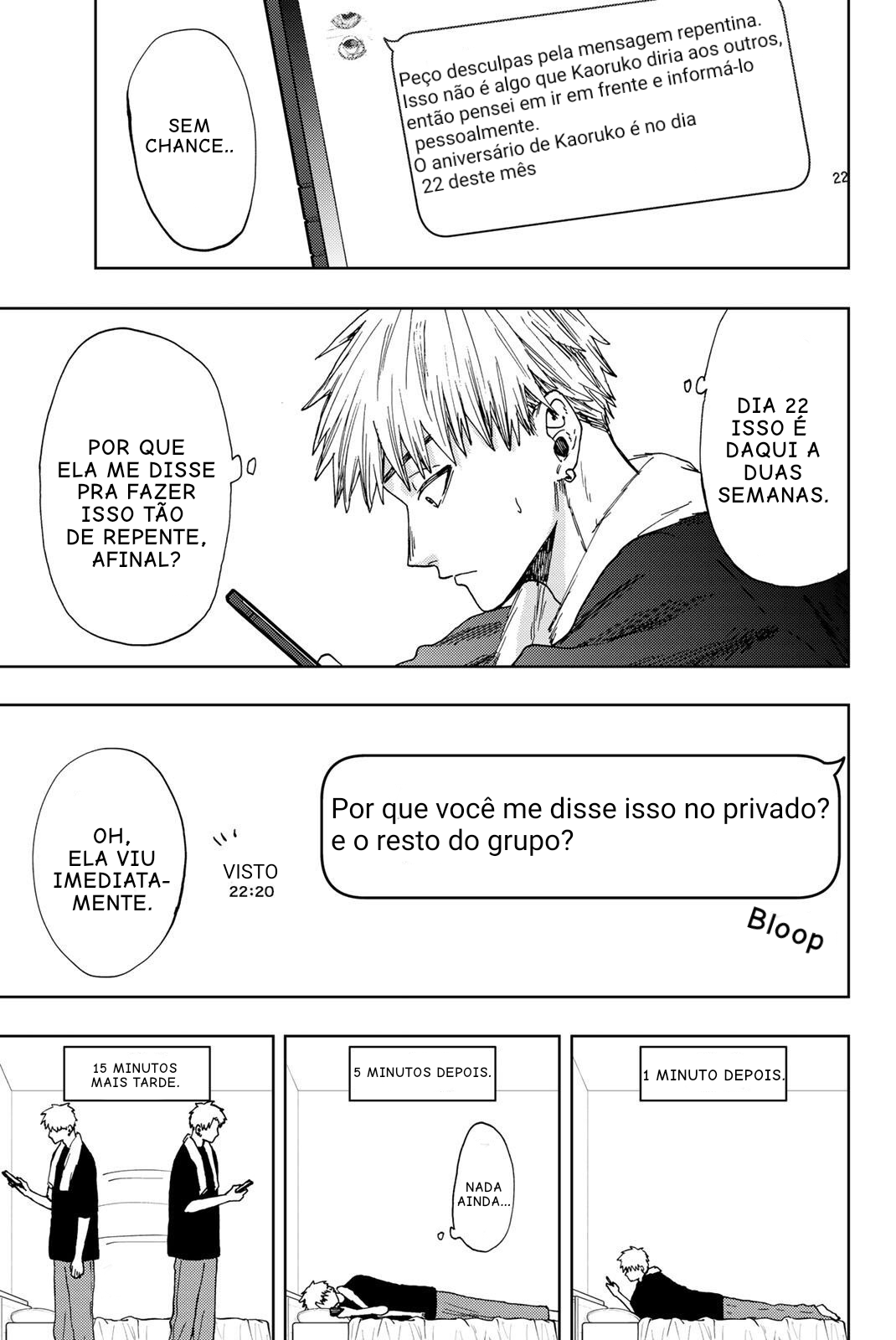 Read The Fragrant Flower Blooms with Dignity Português Manga Online