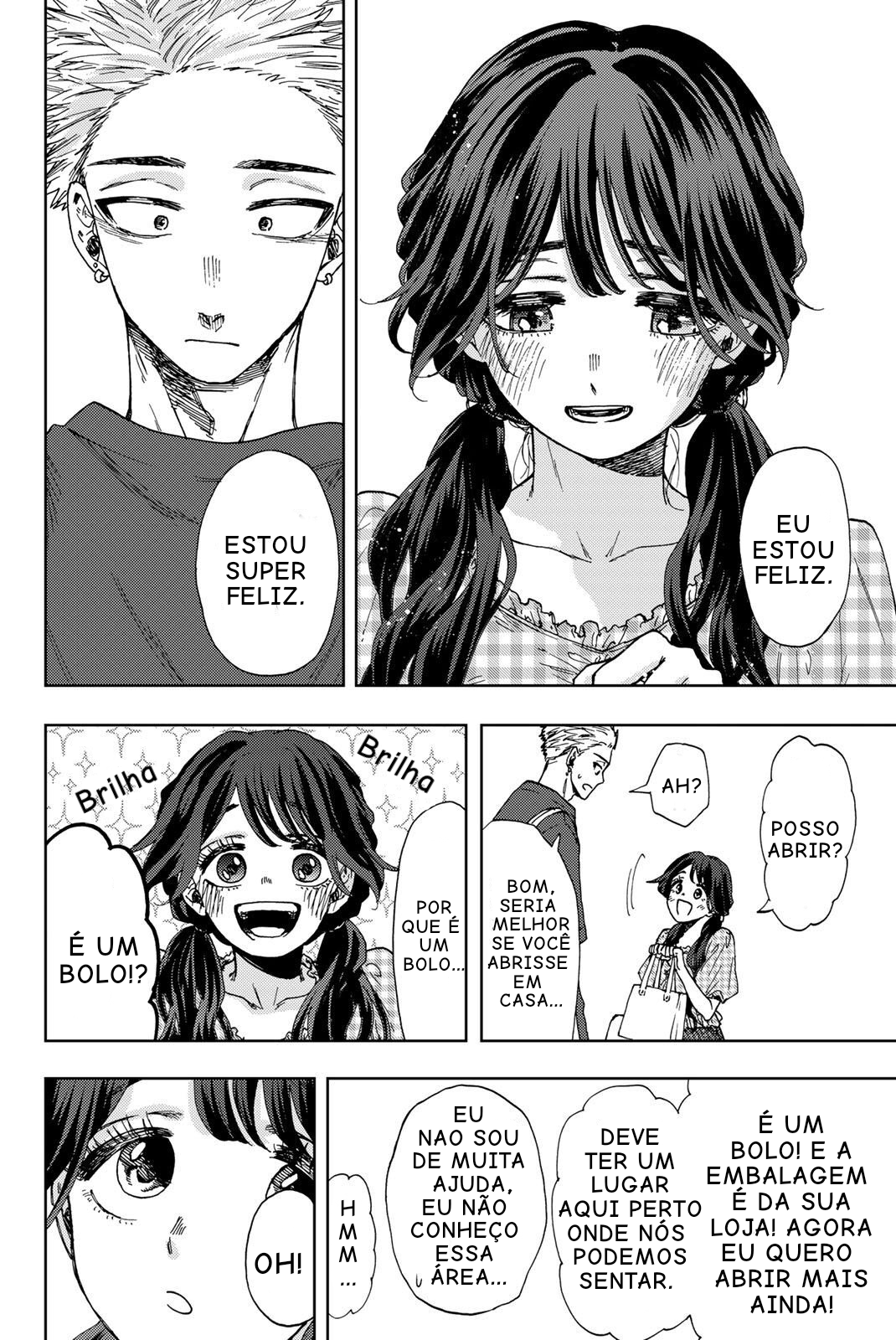 Read The Fragrant Flower Blooms with Dignity Português Manga Online