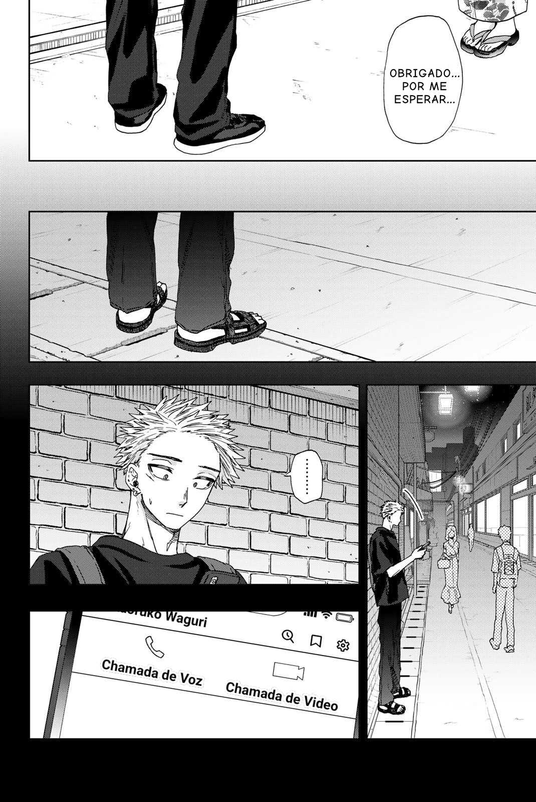 Read The Fragrant Flower Blooms with Dignity Português Manga Online