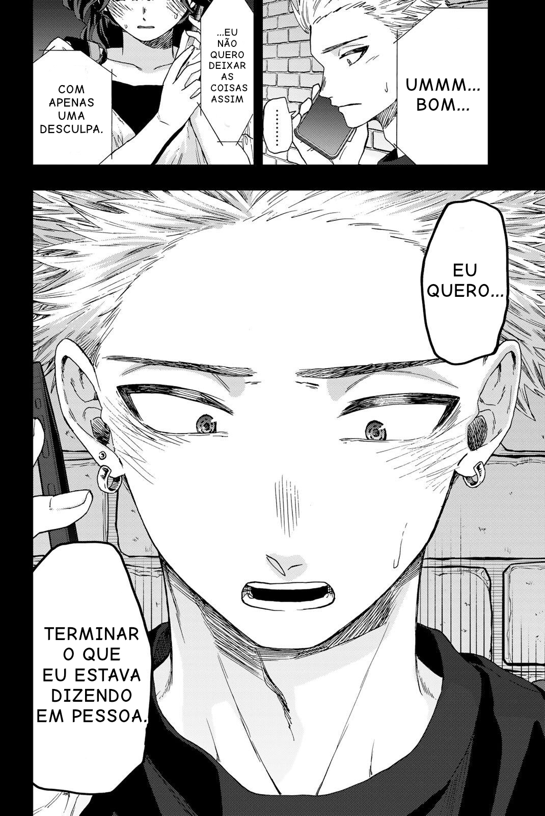 Read The Fragrant Flower Blooms with Dignity Português Manga Online