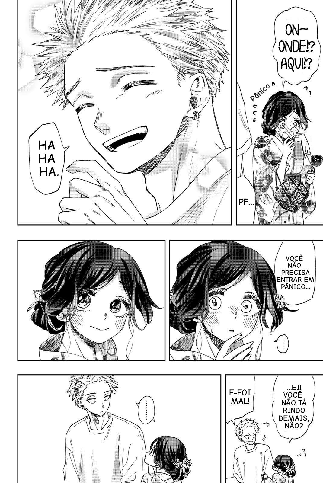 Read The Fragrant Flower Blooms with Dignity Português Manga Online